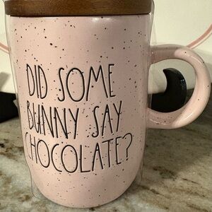 Rae Dunn DID SOMEBODY SAY CHOCOLATE Mug